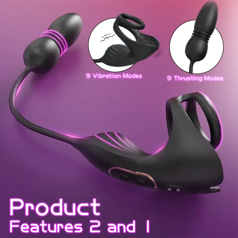 thrusting cock ring vibrator men thrusting cock ring vibrator men