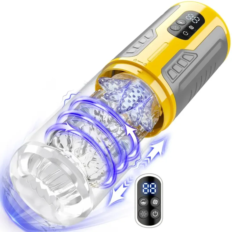 automatic male masturbator cup thrusting